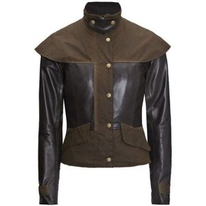 Barbour Ashford Wax & Leather Jacket w/vest